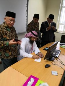 Visit of Delegation from Indonesian Islamic Scientific Universities